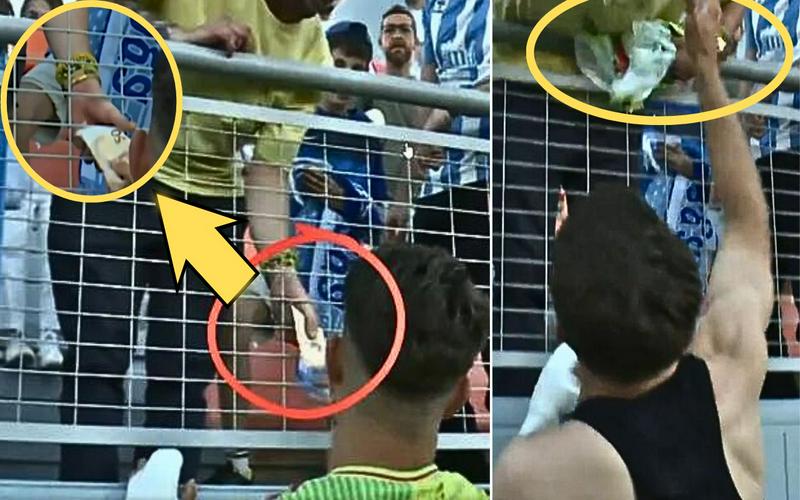 Malaga Player Sold His Jersey For 50 Bucks To A Fan