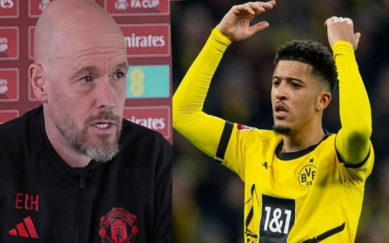 Erik ten Hag Reaction to Jadon Sancho Performance on Loan at Borussia Dortmund