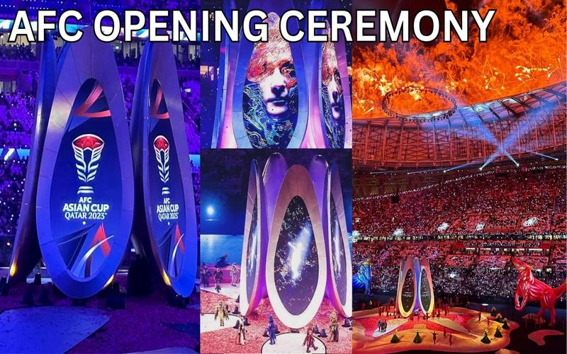 Qatar Stage A Thrilling And Colorful Afc Asian Cup 2023 Opening Ceremony 3486